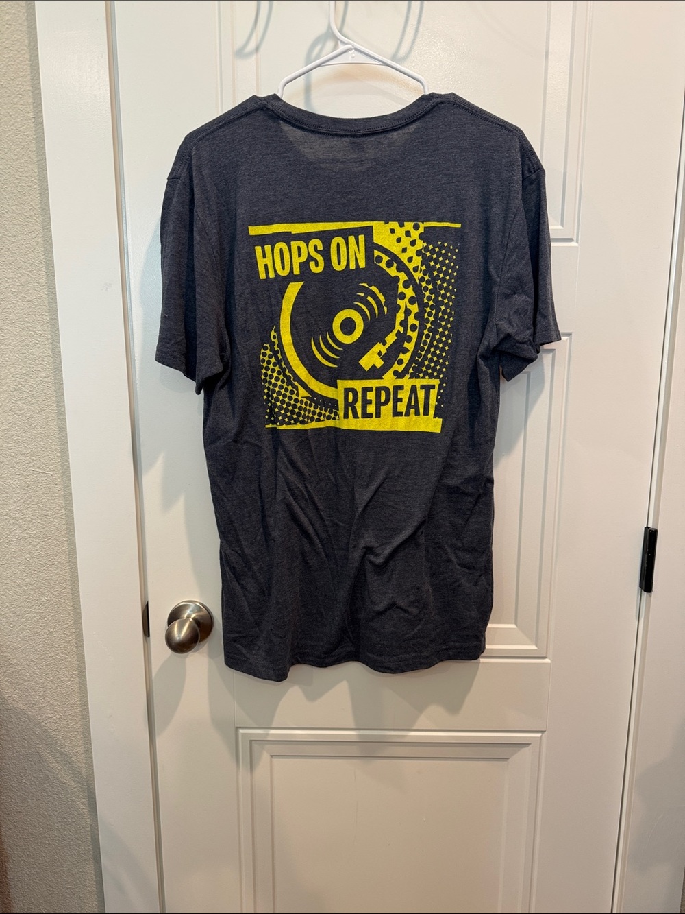 Saint Arnold Brewery Next Level Apparel Charcoal Graphic Tee - Picture 5 of 5